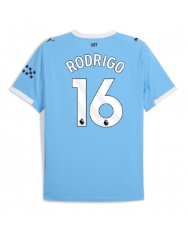 Billige Fotballdrakt Manchester City Rodri Hernandez #16 Replika Hjemmedrakt 2025-26 Kortermet Billige Fotballdrakt Manchester City Rodri Hernandez #16 Replika Hjemmedrakt 2025-26 Kortermet